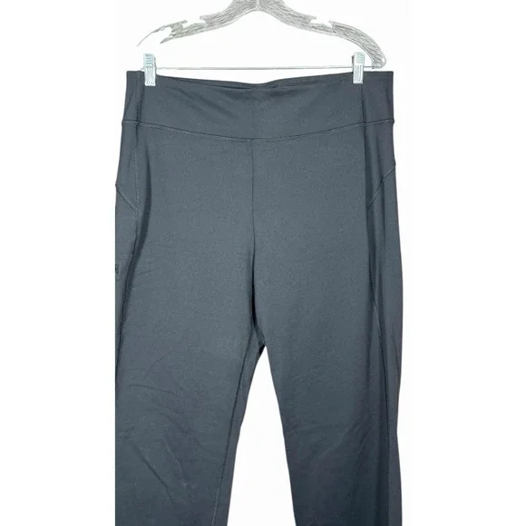 Duluth Trading Co Womens L 31 NoGA Classic Relaxed Fit Pants Straight Black Legs - Picture 2 of 11